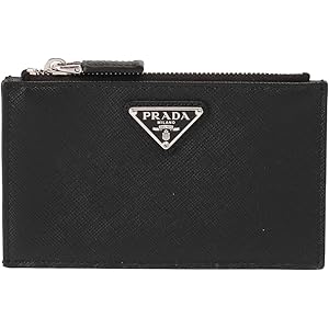 【ゴン太】新品正規品 PRADAプラダ レザーコインケース ブラック ソフトルックスレザー コインケース | PRADA